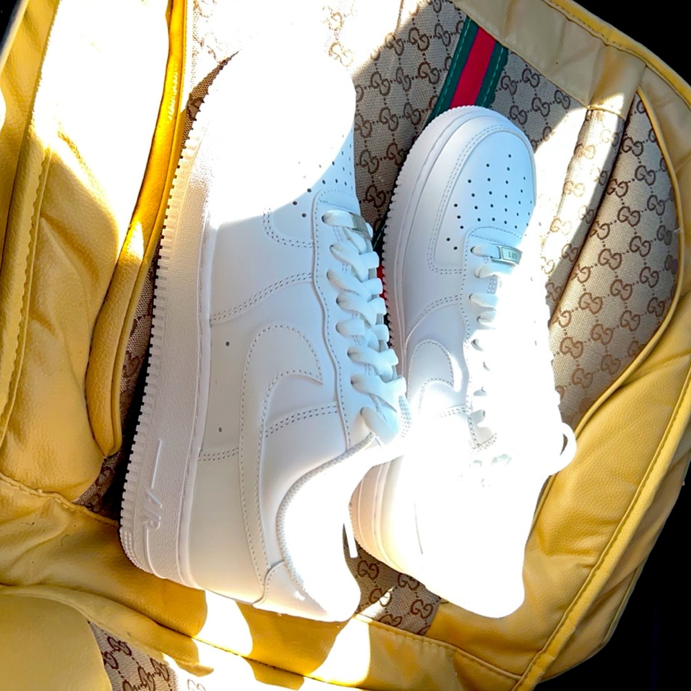 All white Air Force one
